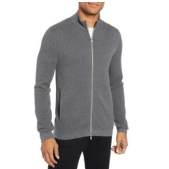 Men's Theory Udeval Breach Zip Sweater size M - Picture 1 of 6